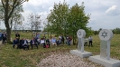 Odsłonięcie pomnika ofiar Holocaustu w Kałuszynie